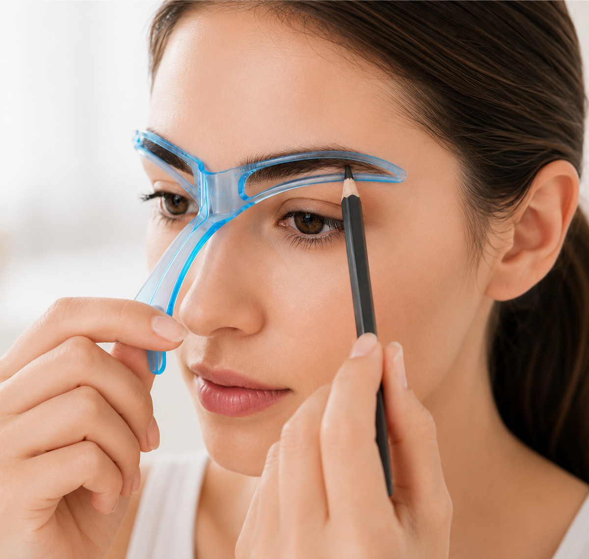 Plantilla perfecta para delineado de cejas